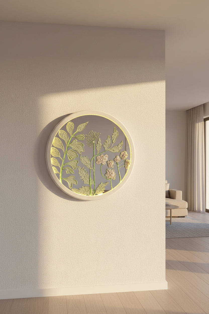 Luminous Botanical  Mirror