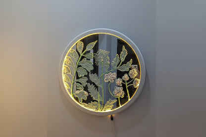 Luminous Botanical  Mirror