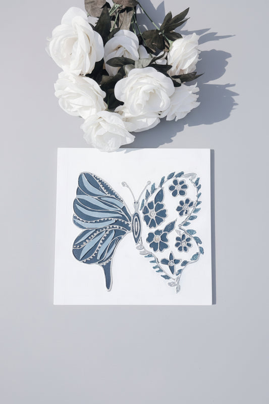 Exclusive Butterfly Wall Art with Mirror 🦋✨